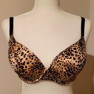 NWOT Victoria Secret Biofit Demi Uplift Animal Print Bra 36DD